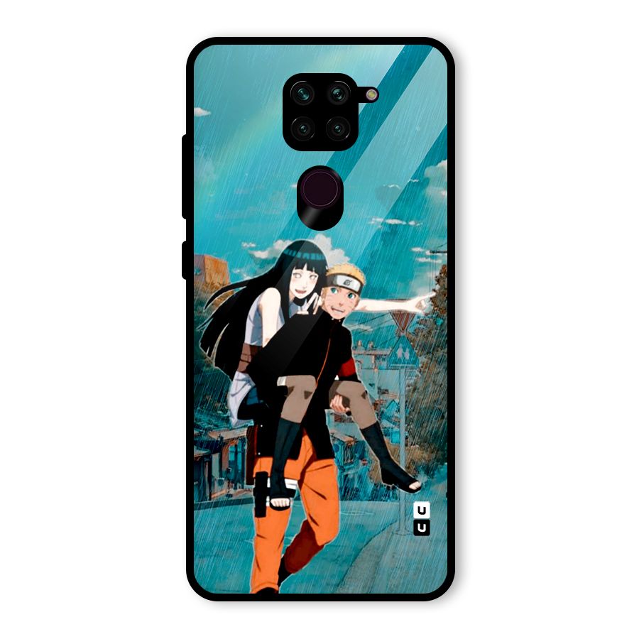 Hinata Hop Rain Glass Back Case for Redmi Note 9
