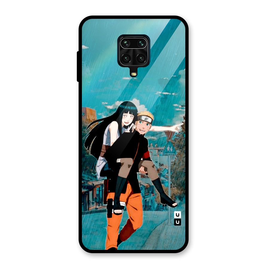 Hinata Hop Rain Glass Back Case for Redmi Note 9 Pro