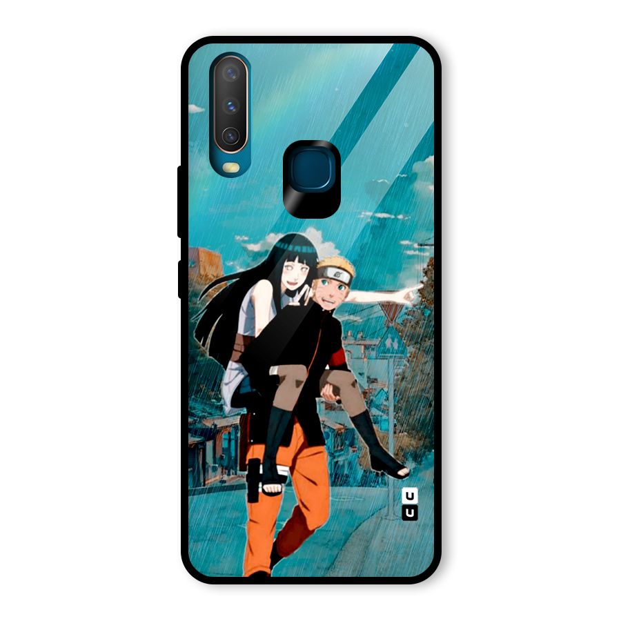 Hinata Hop Rain Glass Back Case for Vivo U10