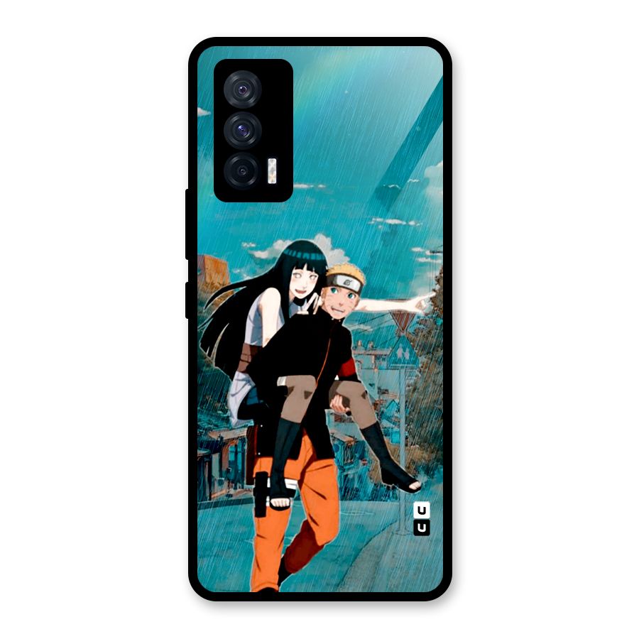 Hinata Hop Rain Glass Back Case for Vivo iQOO 7 5G