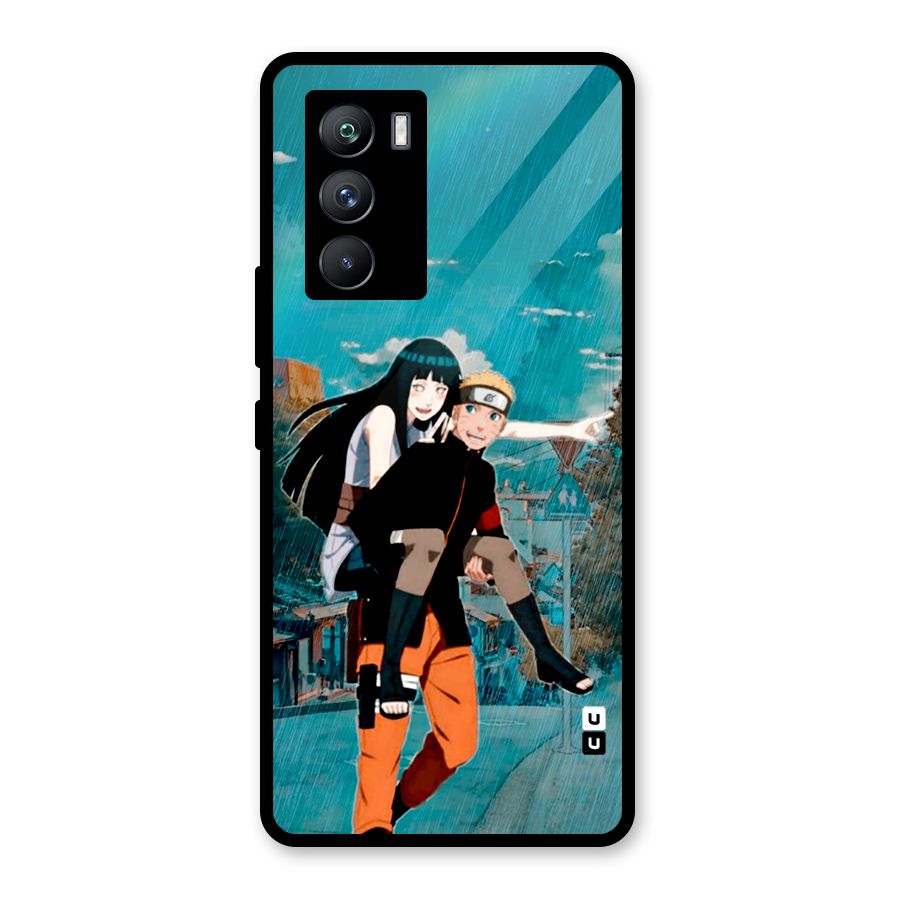 Hinata Hop Rain Glass Back Case for Vivo iQOO 9 SE