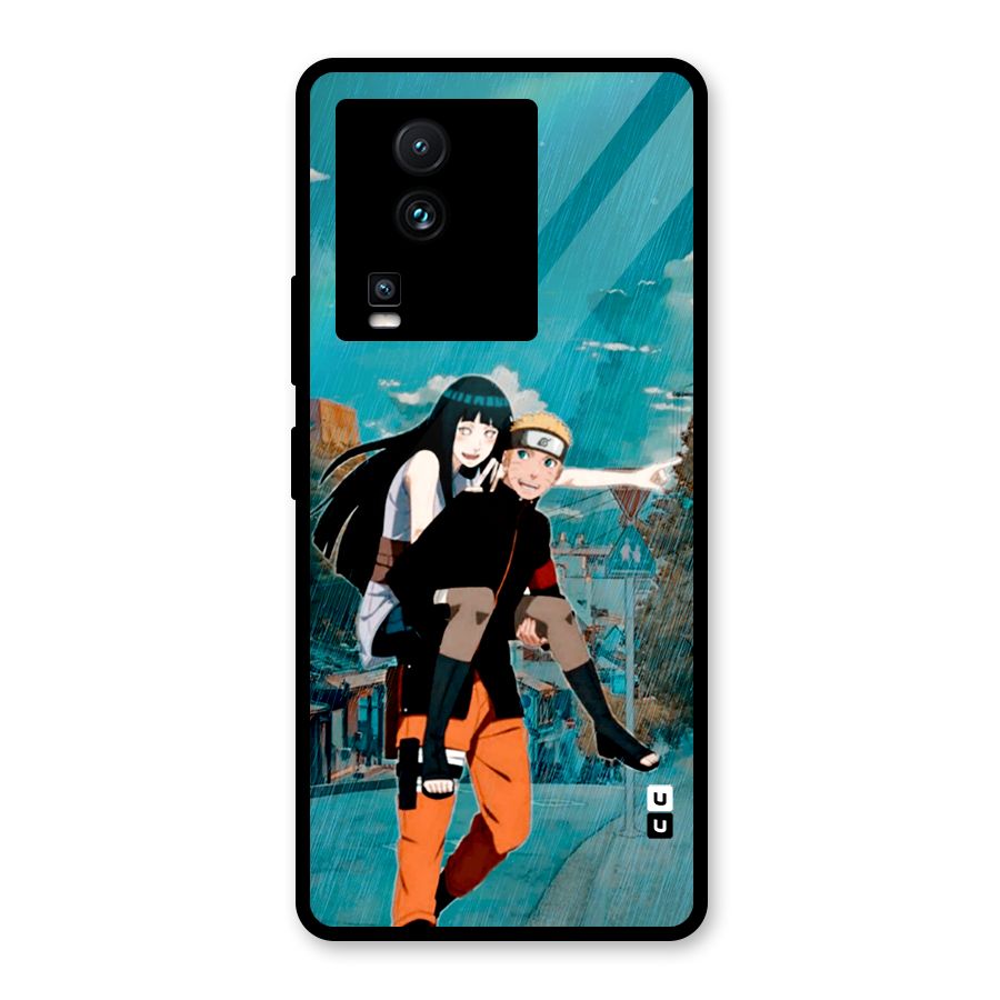 Hinata Hop Rain Glass Back Case for Vivo iQOO Neo 7 Pro