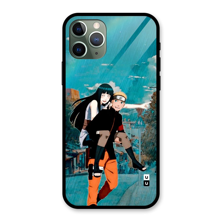 Hinata Hop Rain Glass Back Case for iPhone 11 Pro
