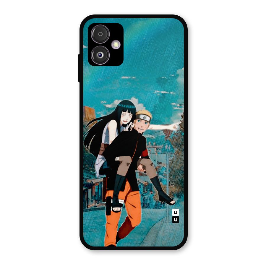 Hinata Hop Rain Metal Back Case for Galaxy F14