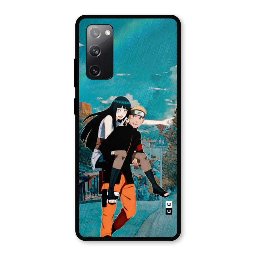 Hinata Hop Rain Metal Back Case for Galaxy S20 FE 5G