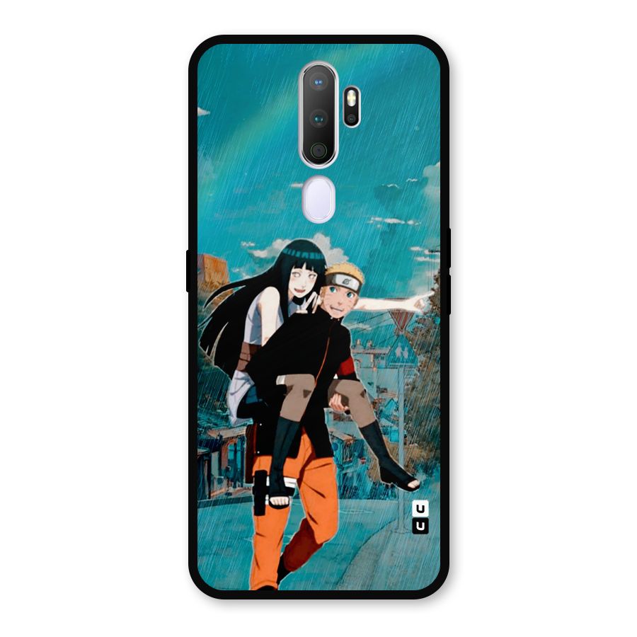 Hinata Hop Rain Metal Back Case for Oppo A9 (2020)