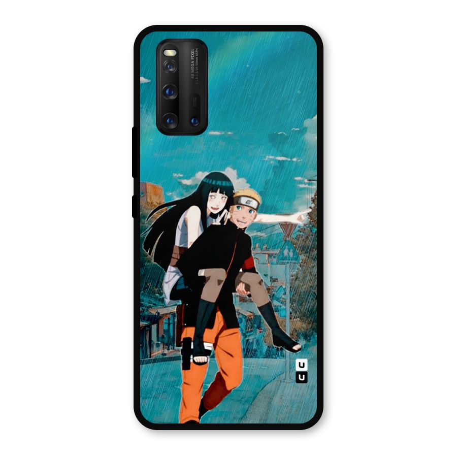 Hinata Hop Rain Metal Back Case for iQOO 3