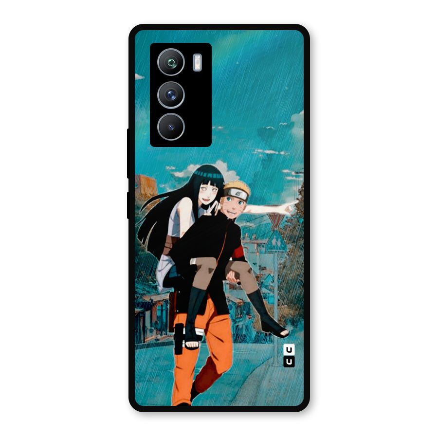 Hinata Hop Rain Metal Back Case for iQOO 9 SE