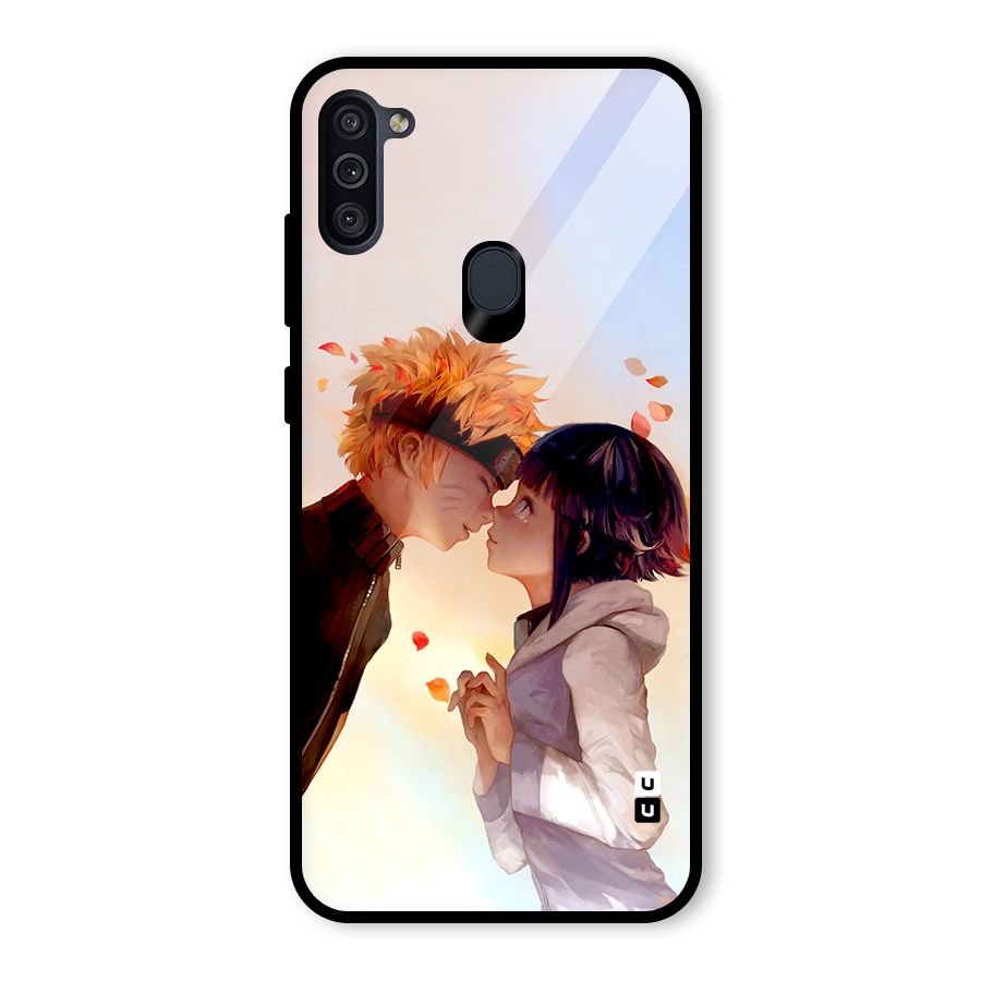 Hinata Kunik Glass Back Case for Galaxy M11