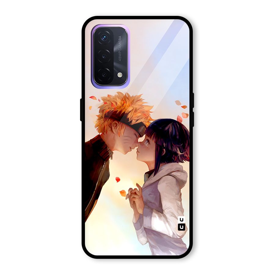 Hinata Kunik Glass Back Case for Oppo A74 5G