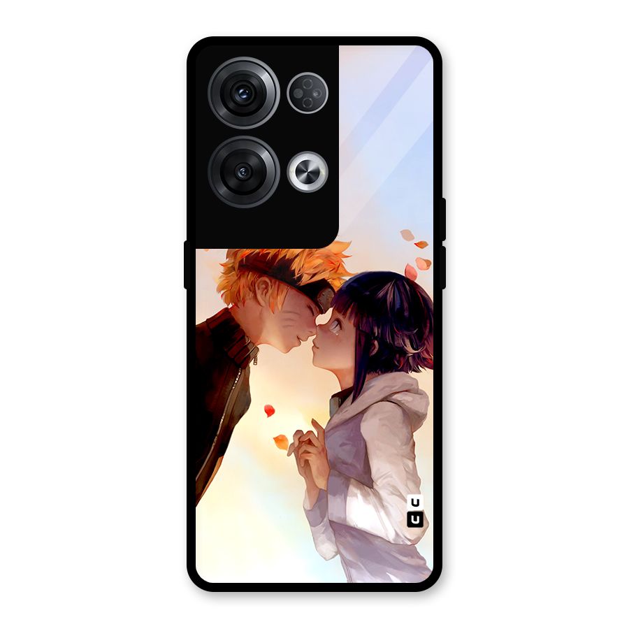 Hinata Kunik Glass Back Case for Oppo Reno8 Pro 5G