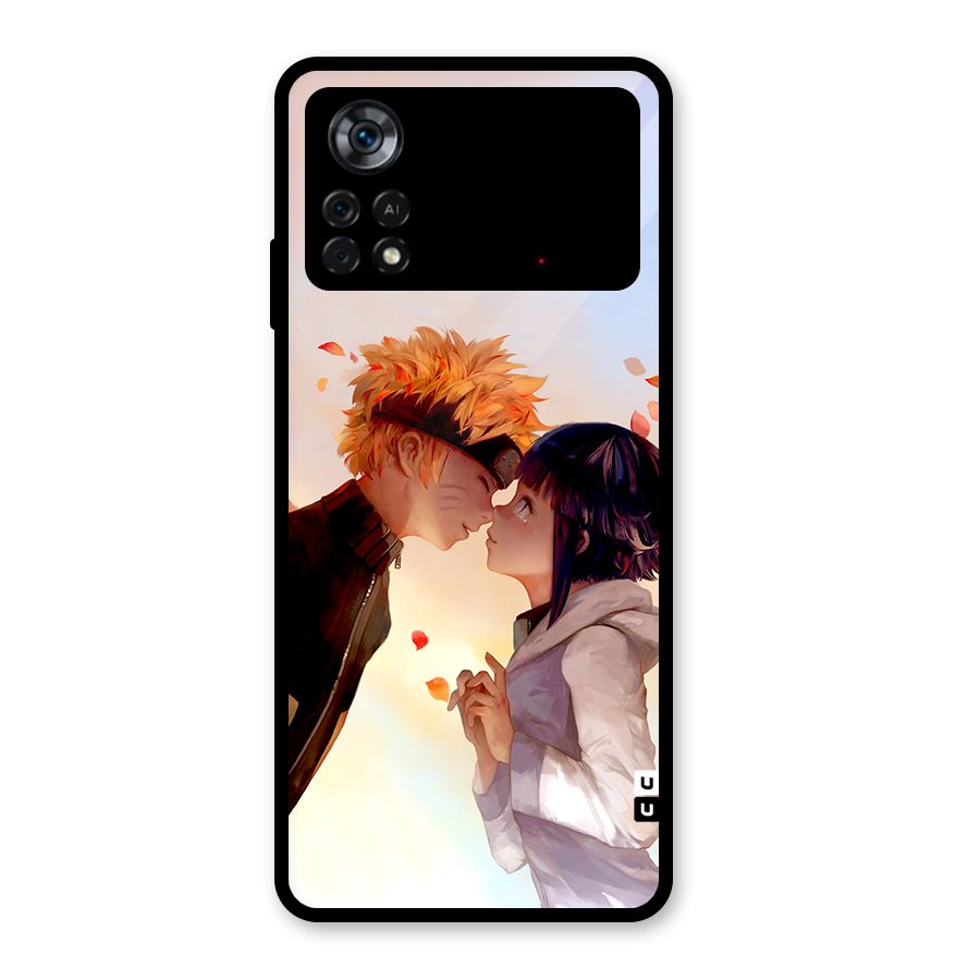 Hinata Kunik Glass Back Case for Poco X4 Pro 5G