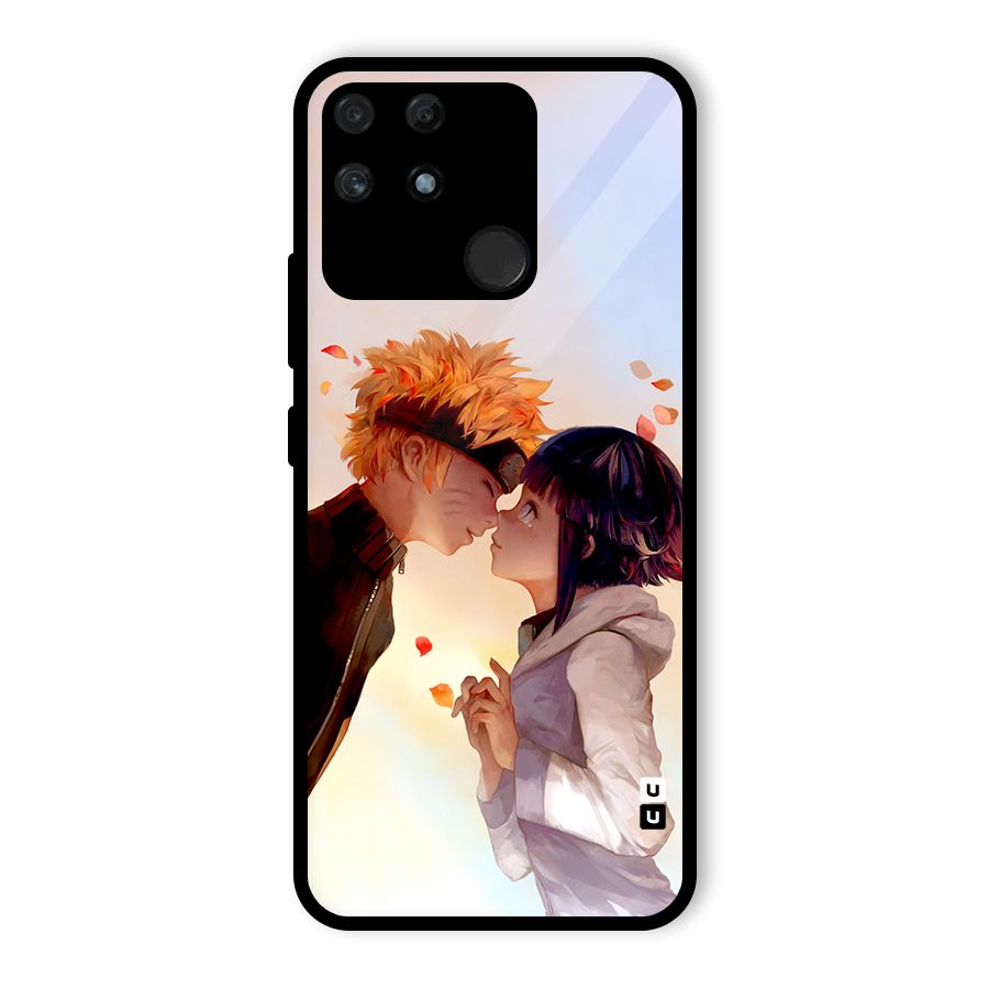 Hinata Kunik Glass Back Case for Realme Narzo 50A