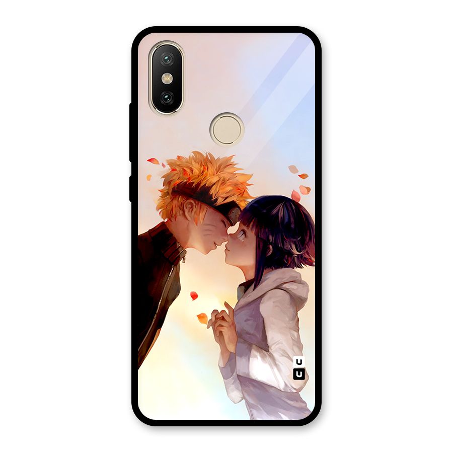 Hinata Kunik Glass Back Case for Redmi A2