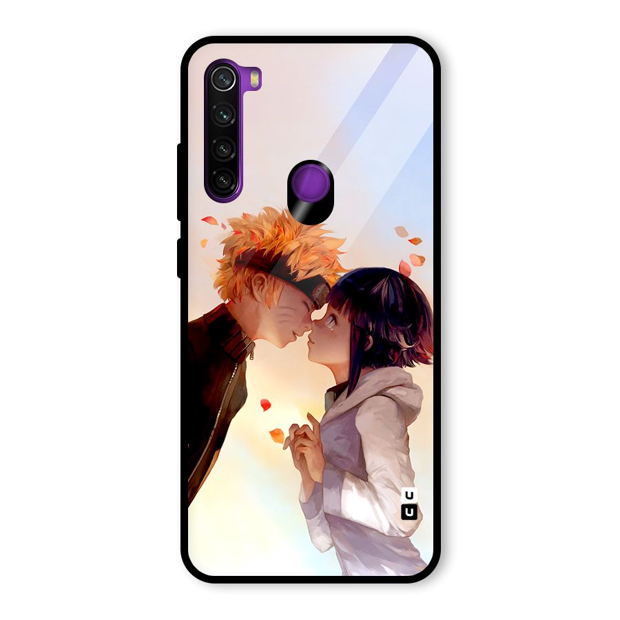 Hinata Kunik Glass Back Case for Redmi Note 8