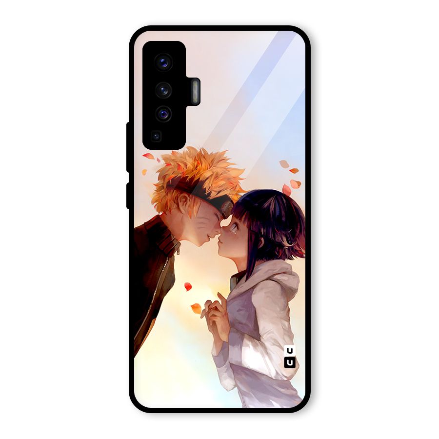 Hinata Kunik Glass Back Case for Vivo X50