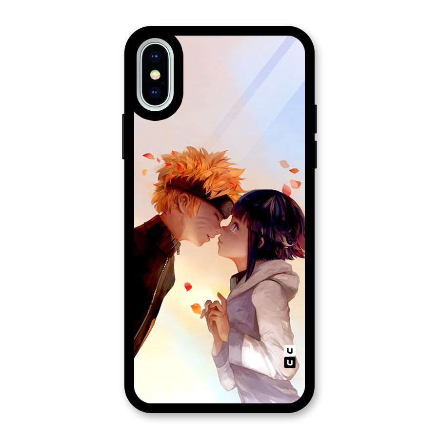 Hinata Kunik Glass Back Case for iPhone XS