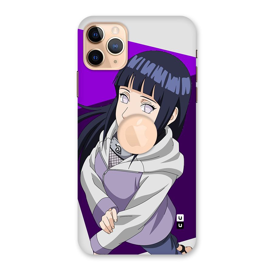 Hinata Looksup Back Case for iPhone 11 Pro Max Logo Cut