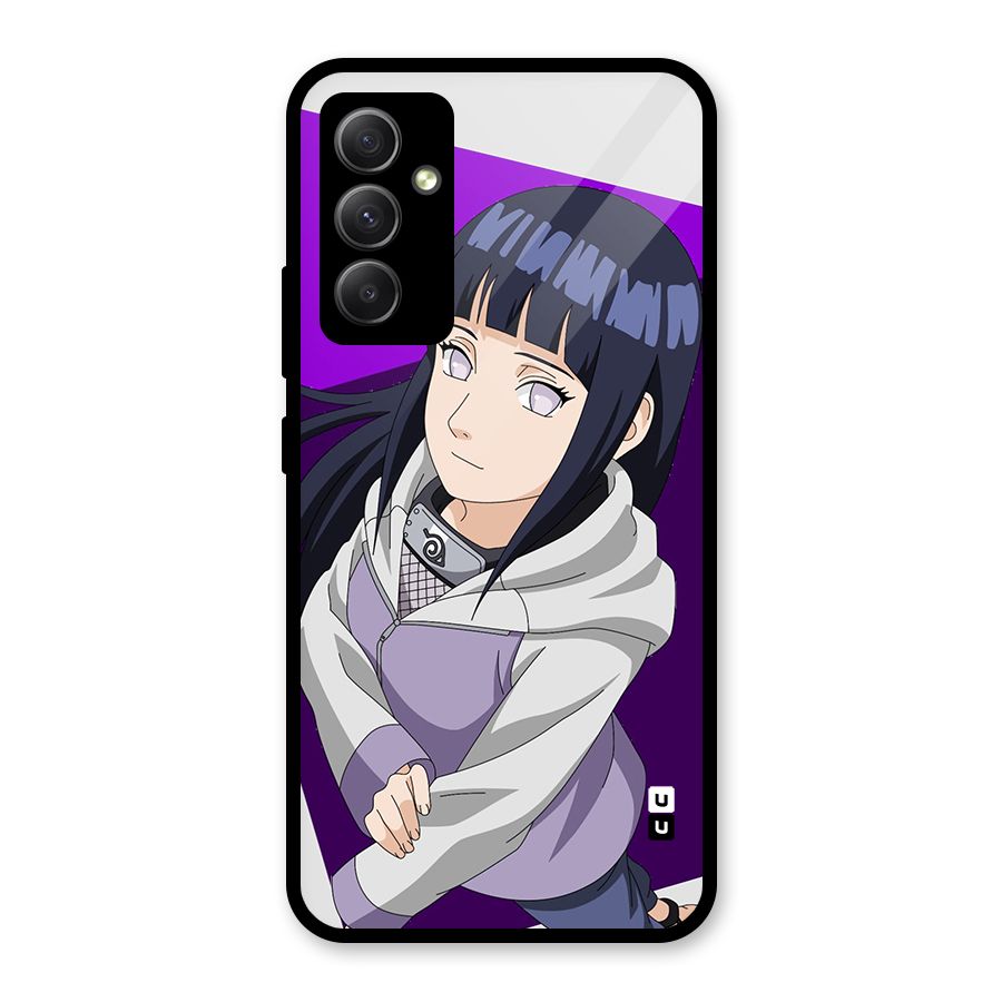 Hinata Looksup Glass Back Case for Galaxy A34