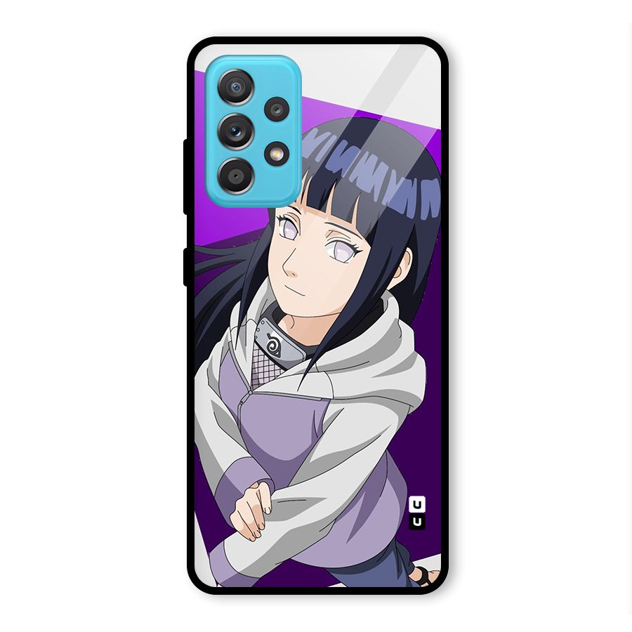 Hinata Looksup Glass Back Case for Galaxy A52