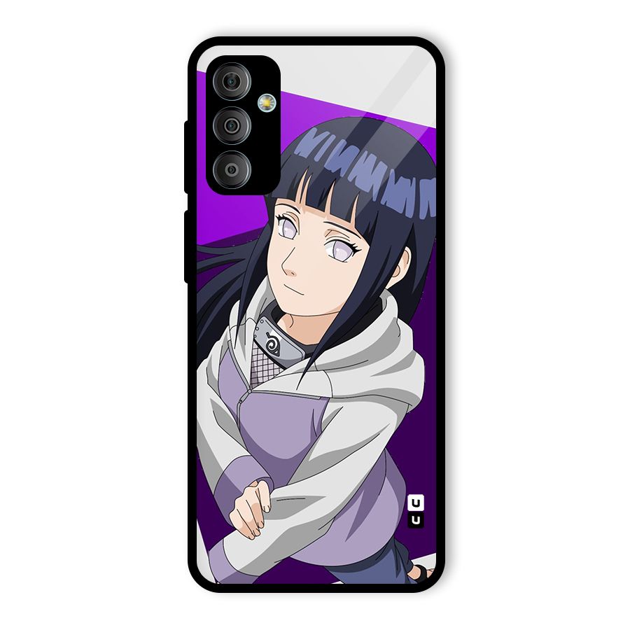 Hinata Looksup Glass Back Case for Galaxy F23
