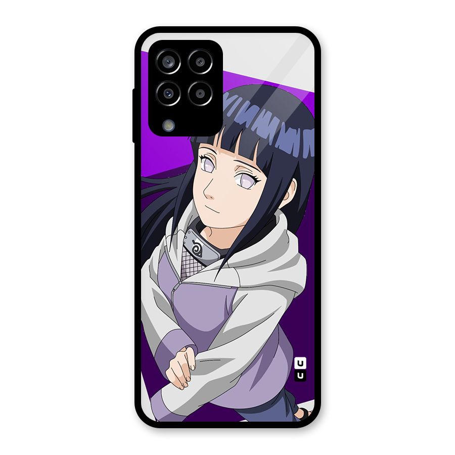 Hinata Looksup Glass Back Case for Galaxy M33