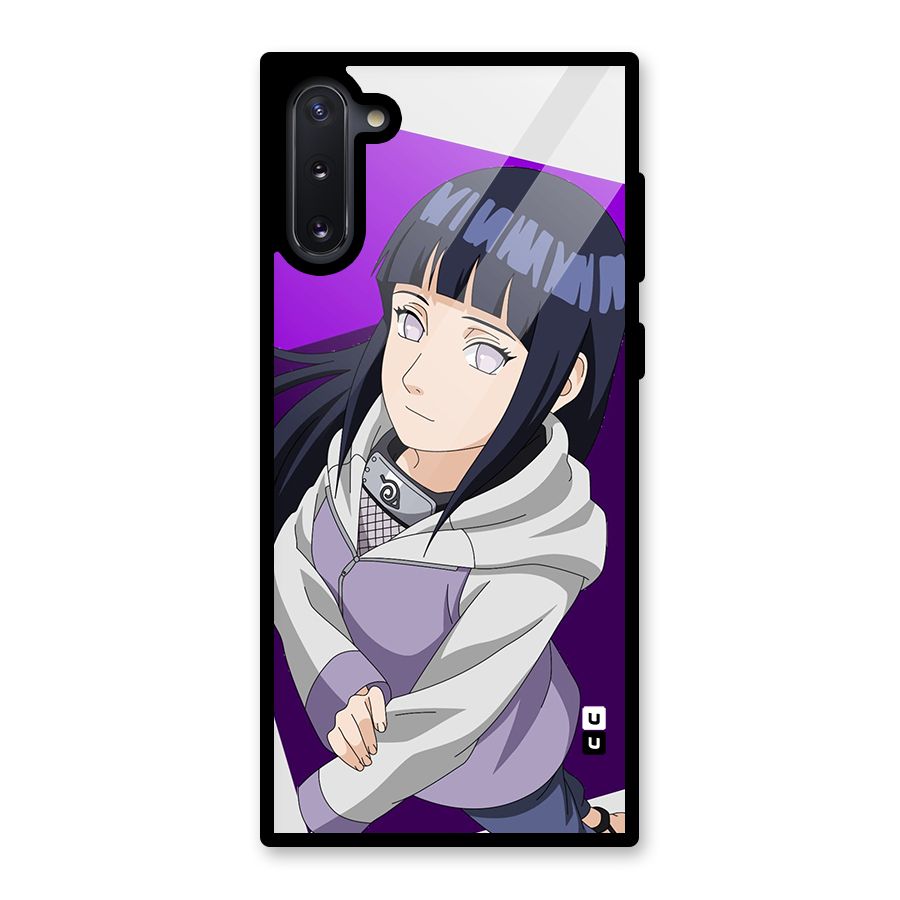 Hinata Looksup Glass Back Case for Galaxy Note 10