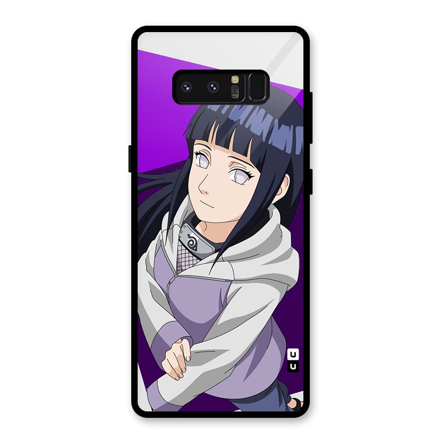 Hinata Looksup Glass Back Case for Galaxy Note 8