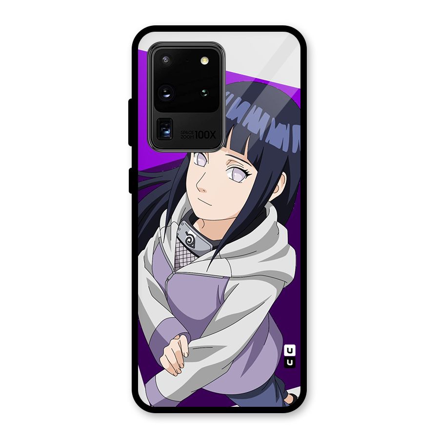 Hinata Looksup Glass Back Case for Galaxy S20 Ultra