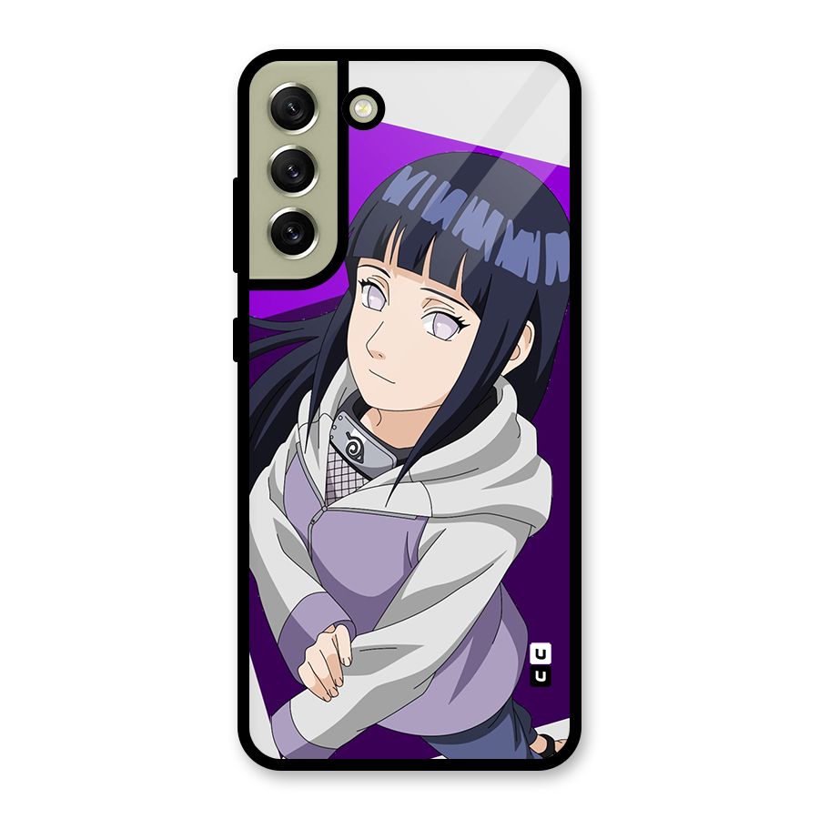 Hinata Looksup Glass Back Case for Galaxy S21 FE 5G