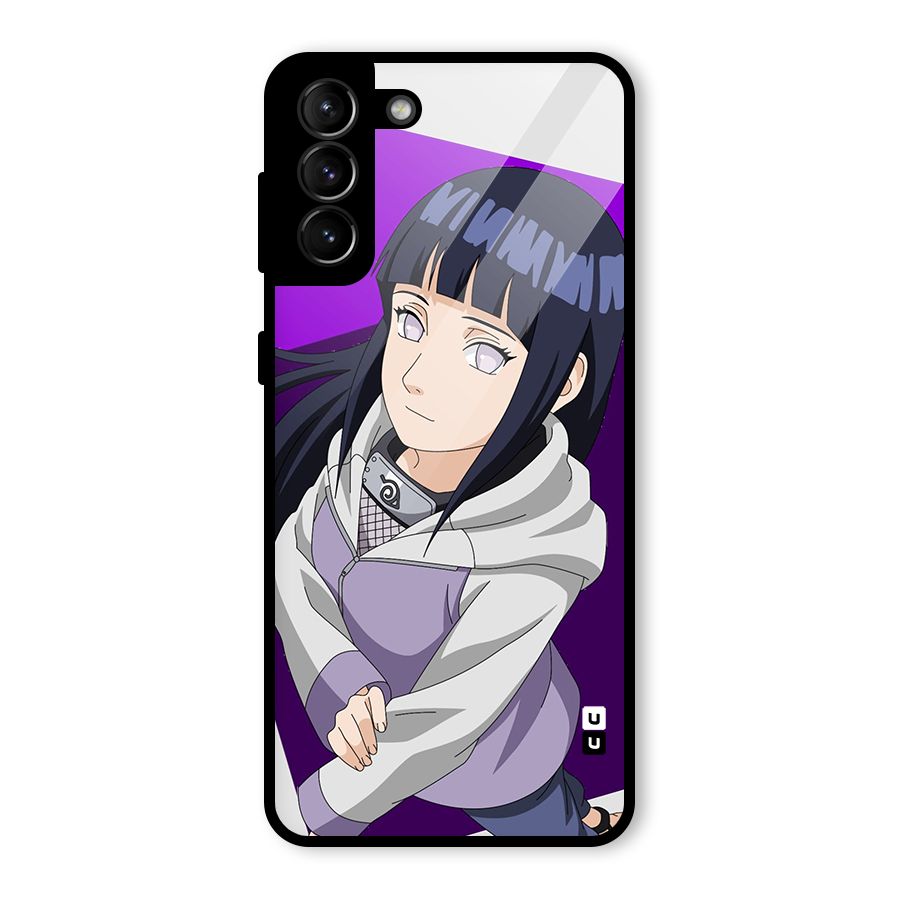 Hinata Looksup Glass Back Case for Galaxy S21 Plus