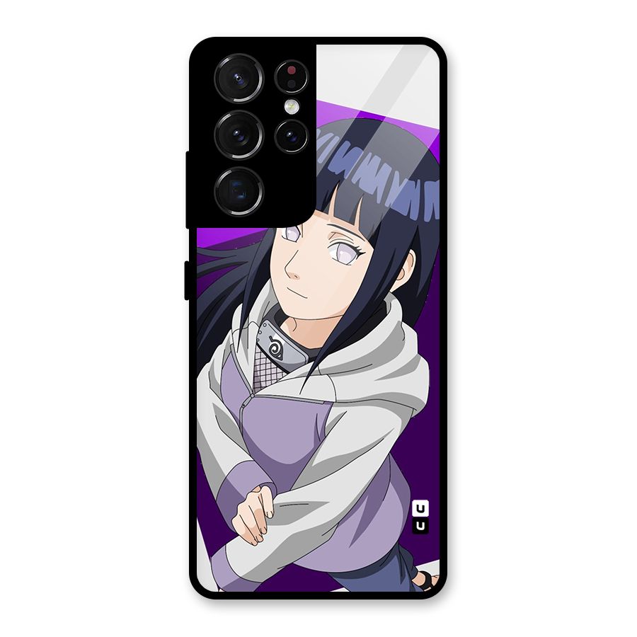 Hinata Looksup Glass Back Case for Galaxy S21 Ultra 5G