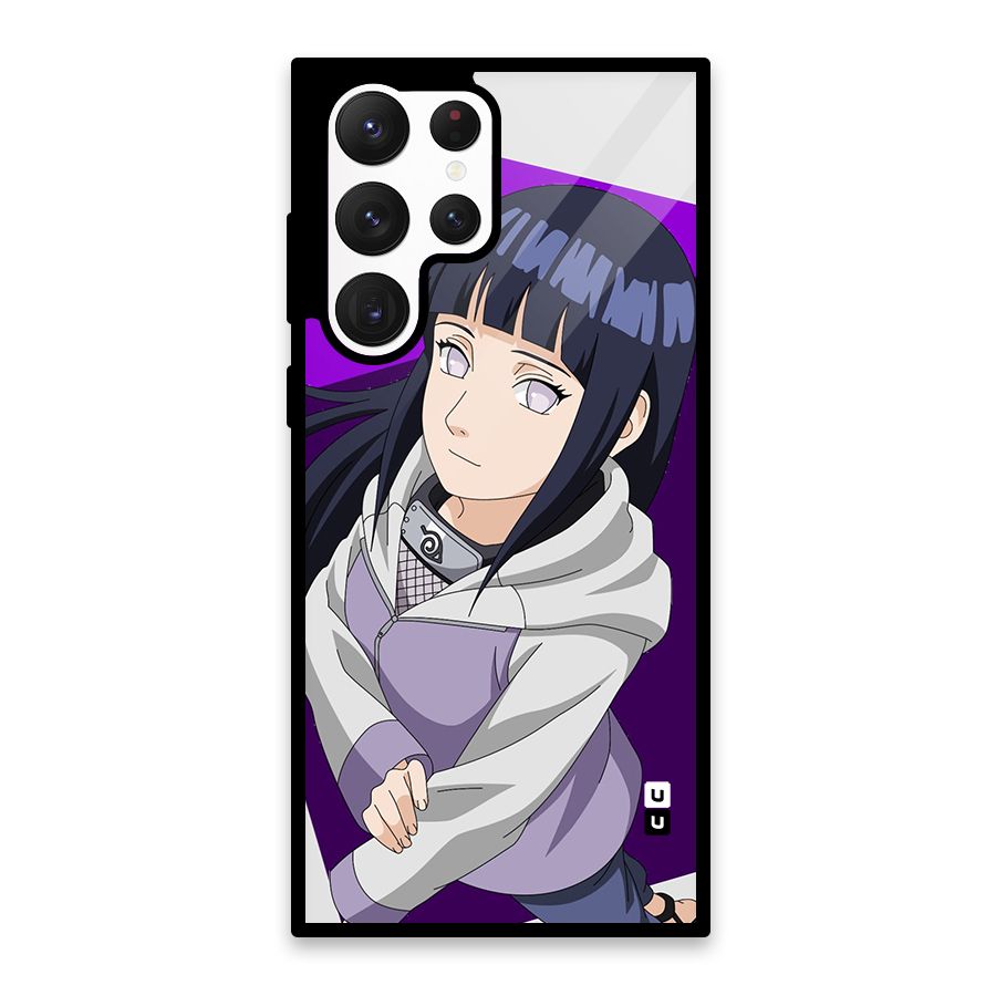 Hinata Looksup Glass Back Case for Galaxy S22 Ultra 5G