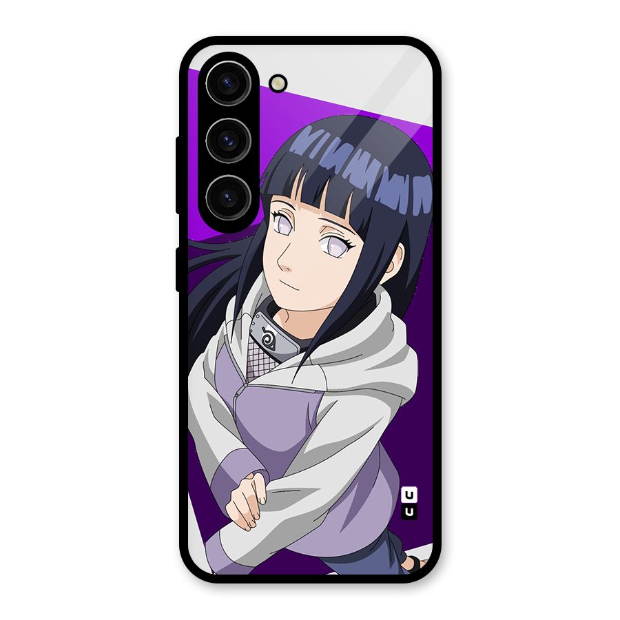 Hinata Looksup Glass Back Case for Galaxy S23