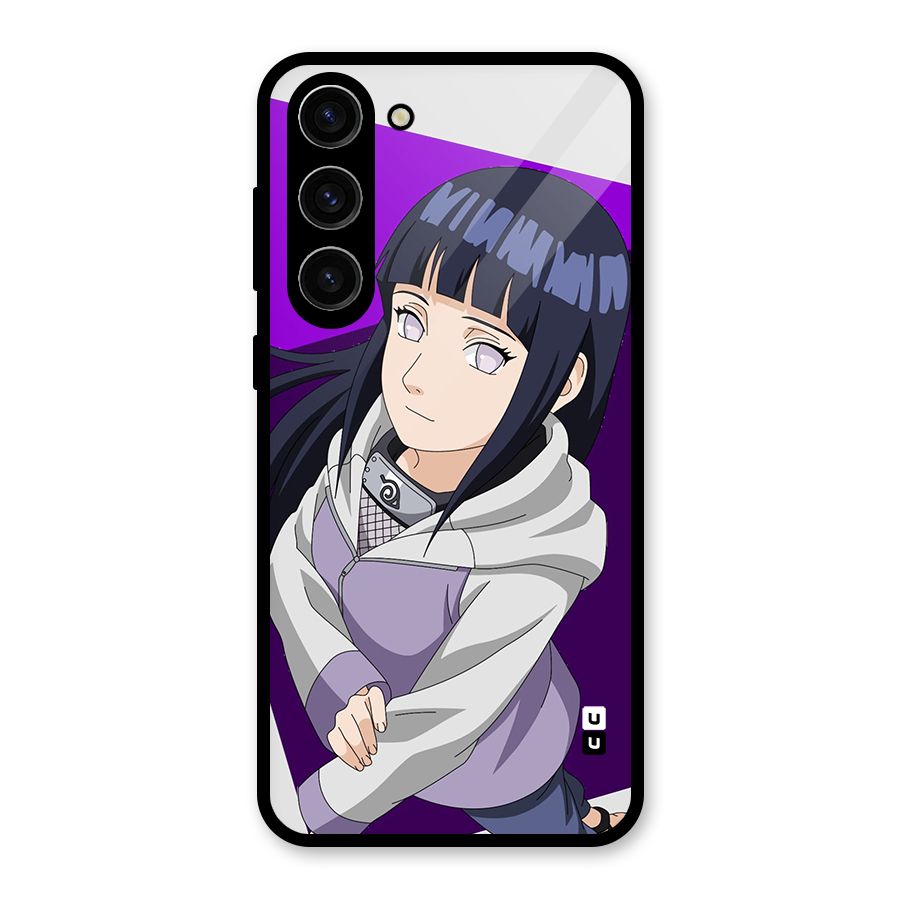 Hinata Looksup Glass Back Case for Galaxy S23 Plus