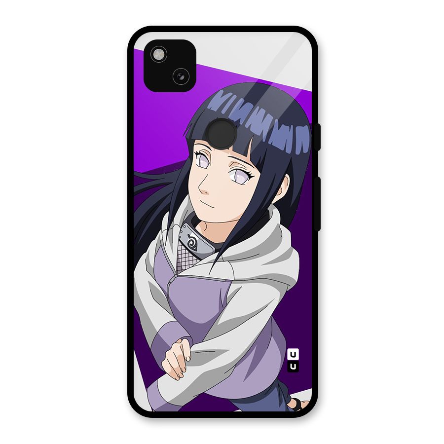 Hinata Looksup Glass Back Case for Google Pixel 4a