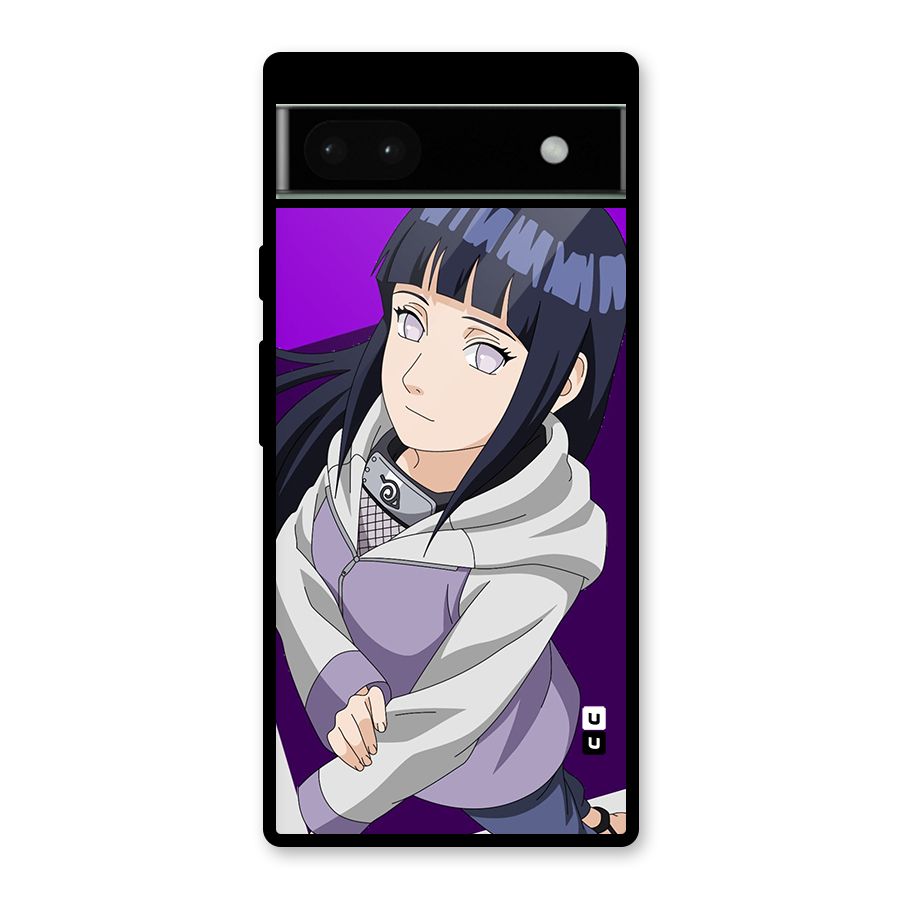 Hinata Looksup Glass Back Case for Google Pixel 6a