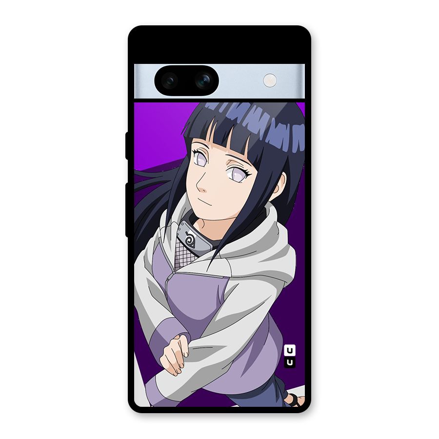 Hinata Looksup Glass Back Case for Google Pixel 7a