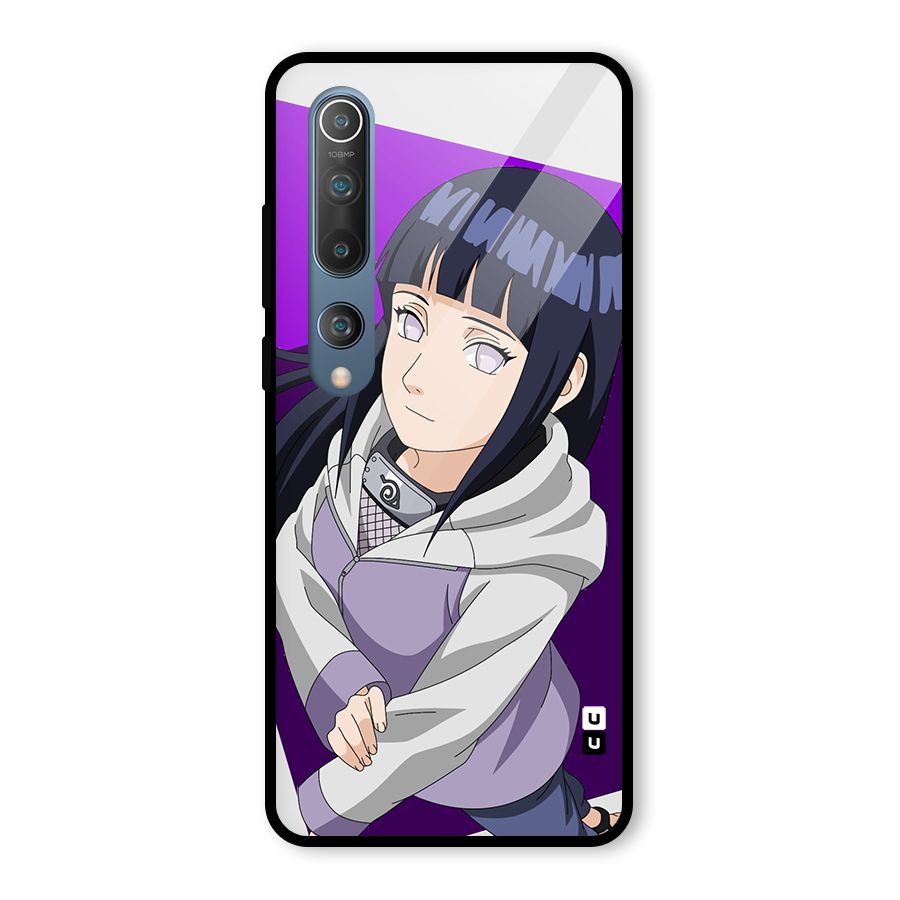 Hinata Looksup Glass Back Case for Mi 10