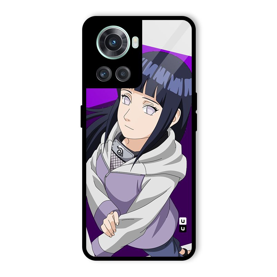 Hinata Looksup Glass Back Case for OnePlus 10R