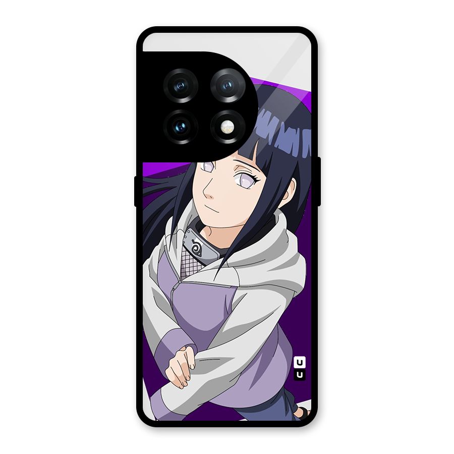 Hinata Looksup Glass Back Case for OnePlus 11