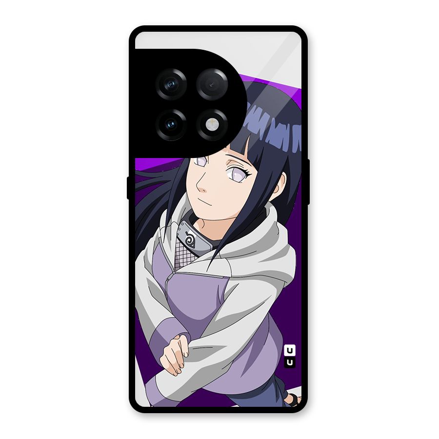 Hinata Looksup Glass Back Case for OnePlus 11R