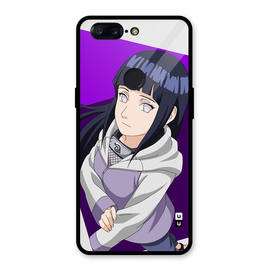 Hinata Looksup Glass Back Case for OnePlus 5T
