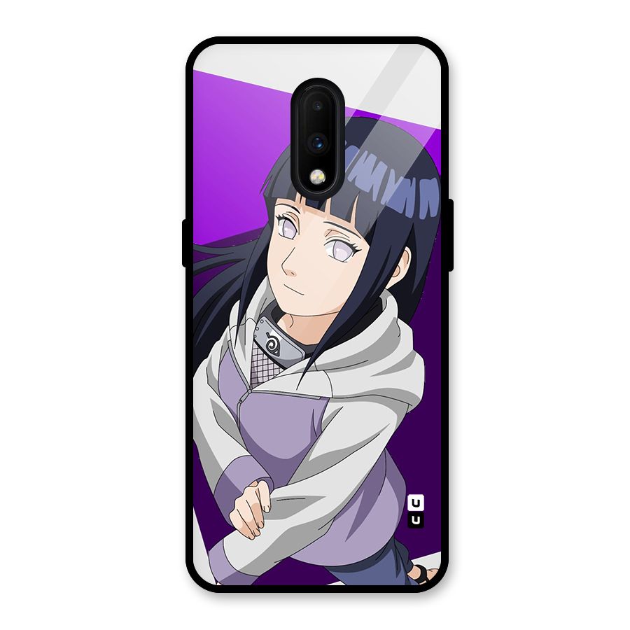 Hinata Looksup Glass Back Case for OnePlus 7