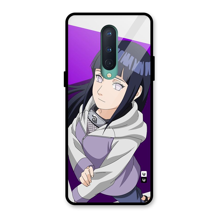 Hinata Looksup Glass Back Case for OnePlus 8