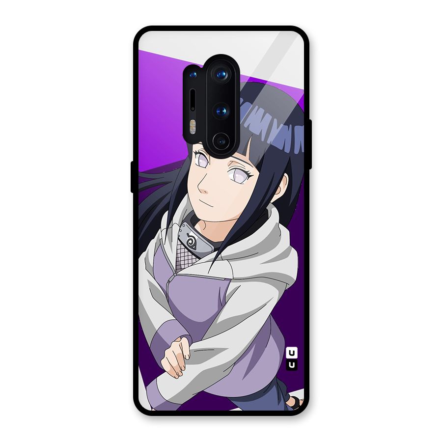 Hinata Looksup Glass Back Case for OnePlus 8 Pro
