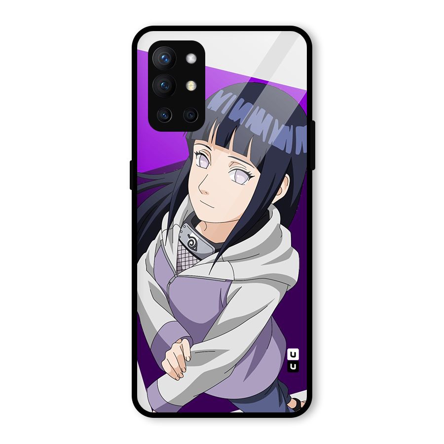 Hinata Looksup Glass Back Case for OnePlus 9R