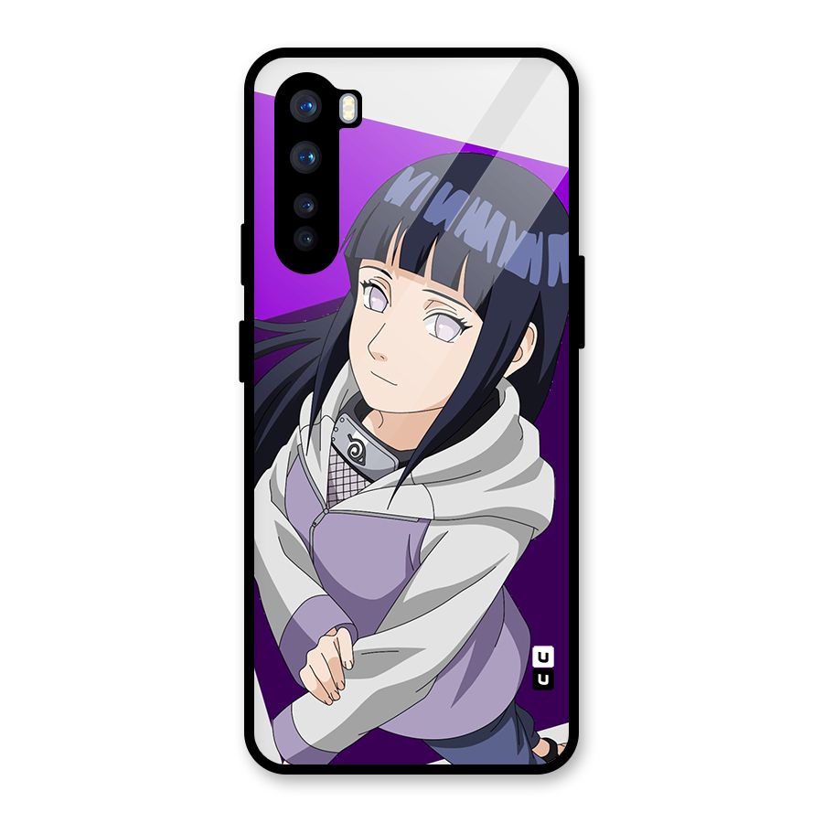 Hinata Looksup Glass Back Case for OnePlus Nord