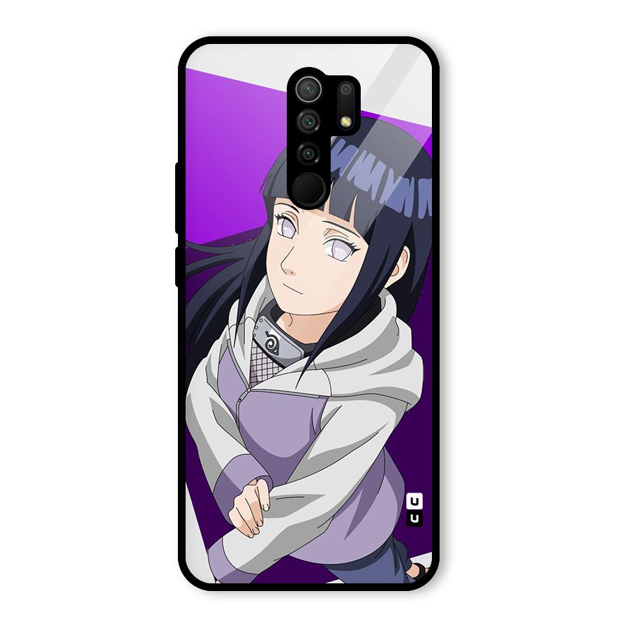 Hinata Looksup Glass Back Case for Poco M2