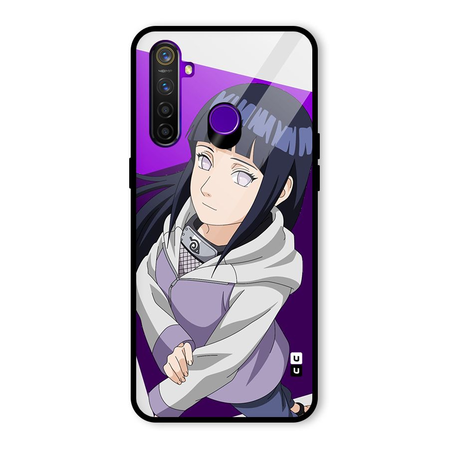 Hinata Looksup Glass Back Case for Realme 5 Pro